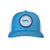 Columbia Blue/White With OFC Logo Patch Trucker Snapback Hat