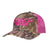 Realtree Camo/Pink Size Small With OFC Florida Horns Logo Trucker Snapback Hat