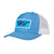 Columbia Blue/White With OFC Florida Horns Patch Trucker Hat