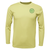 Men's Performance Canary Long Sleeve With Green OFC Logo