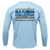 Men's Performance Silver Long Sleeve Hook Logo *Colors Silver and Ice Blue*
